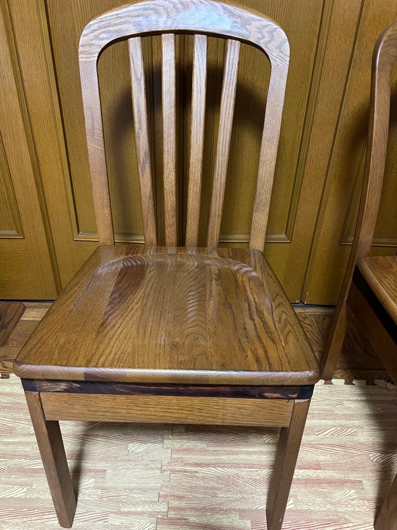 maruni マルニ木工 ダイニングチェア ブラウン 椅子チェア　2脚セット