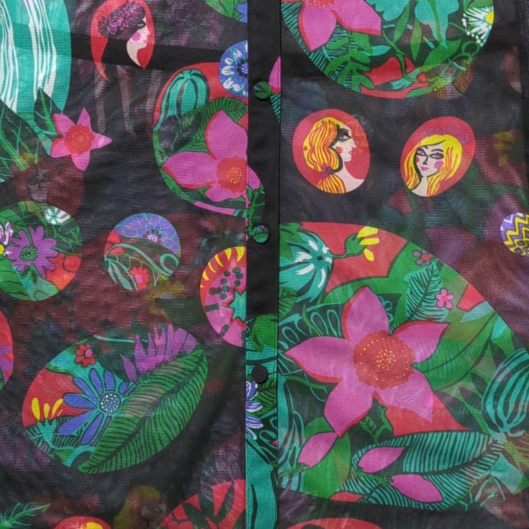 TOKUKO 1er VOL　前開き チュニック　羽織物　民族衣装　女性　お花