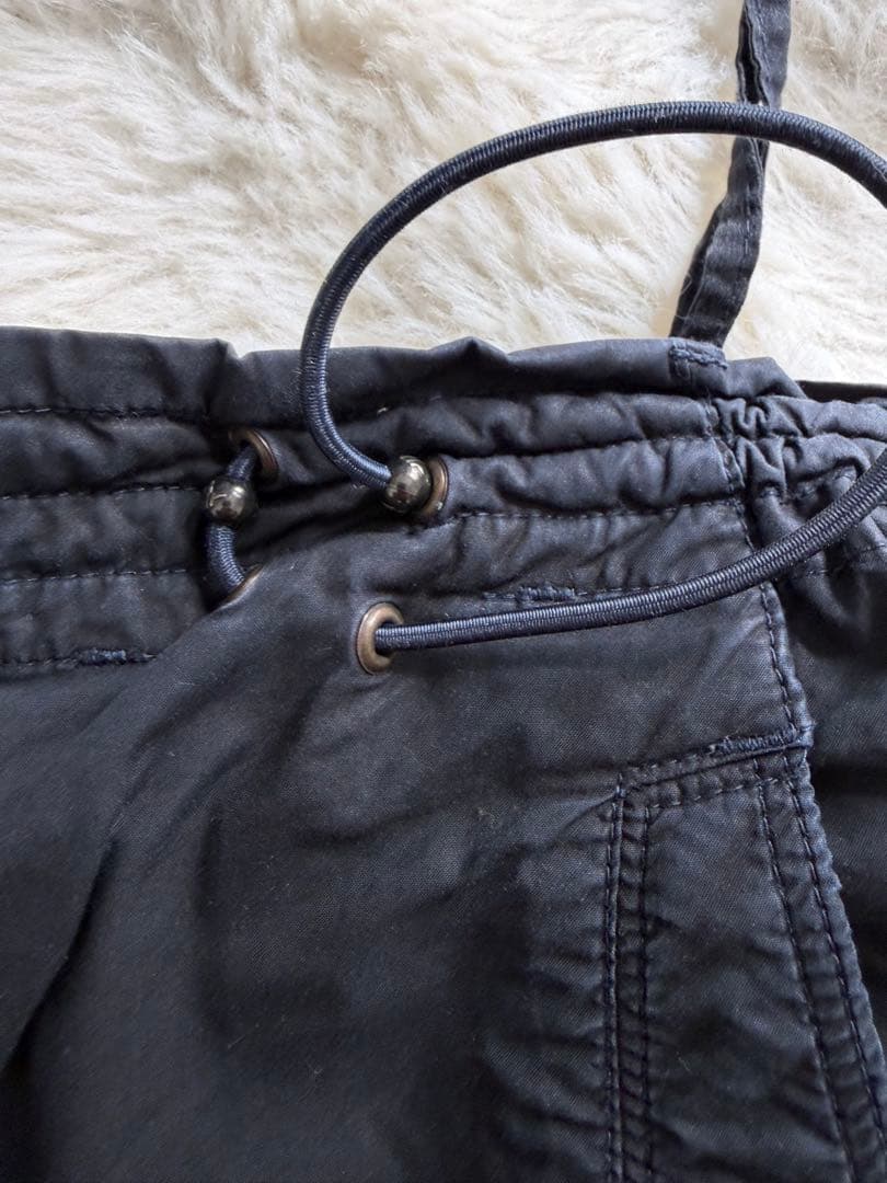 MAHARISHI ブラック ワークパンツ M-REG