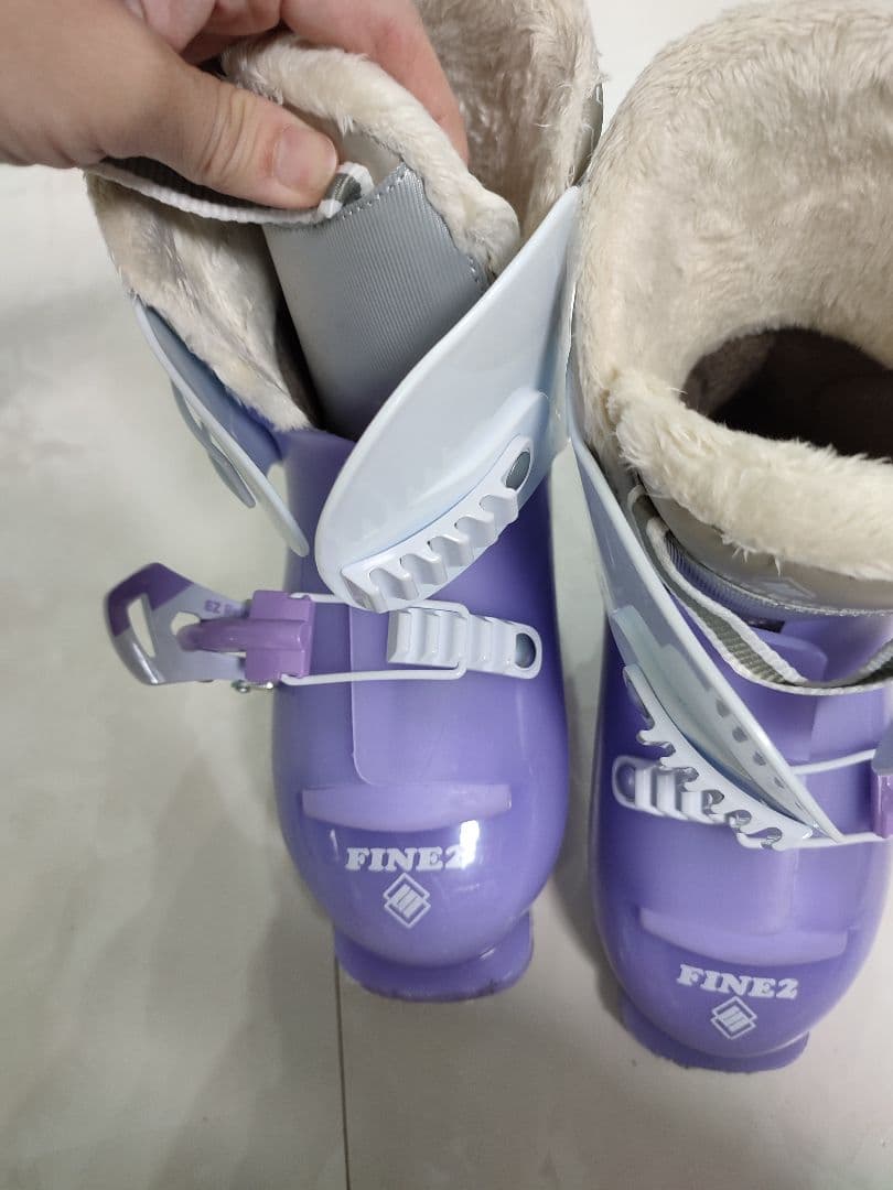 HEAD ジュニアスキー板 117cm FINE2 ブーツ20.0cm セット