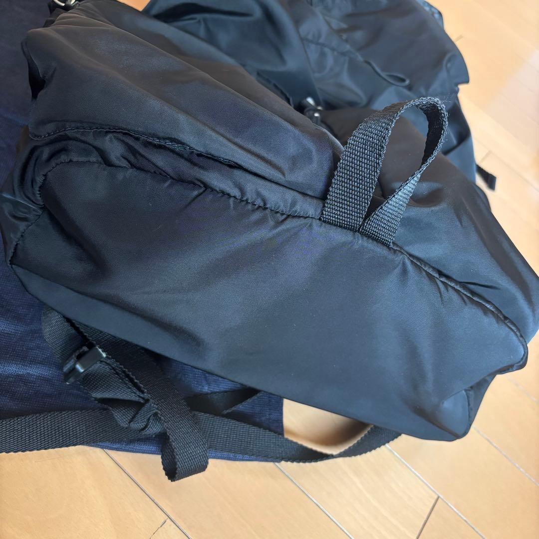 プラダ V136 バックパック リュック バッグ ブラック メンズ トラベル