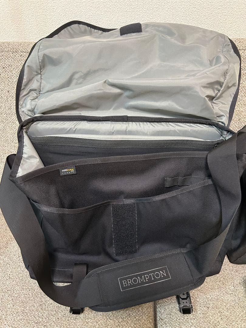 BROMPTON メッセンジャーバッグ セット　黒 カスタム