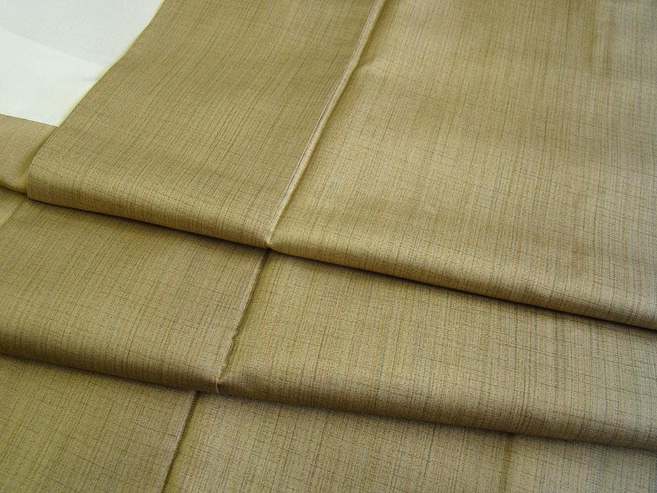 縞大島紬＆紬なごや帯・帯揚げ・帯〆セット（正絹）仕立上りTT1300ジーラ