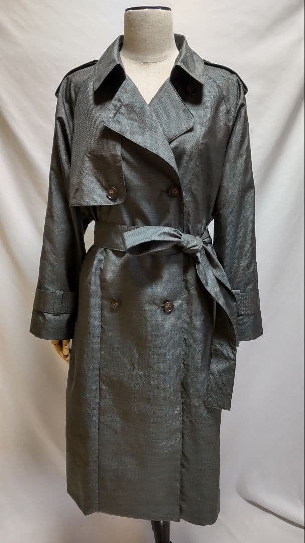 専用です❤本場奄美大島紬亀甲紋　トレンチコートと竺仙ゆかた地ワンピース