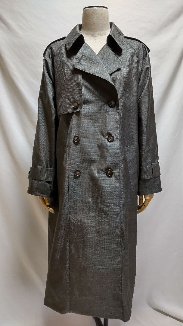 専用です❤本場奄美大島紬亀甲紋　トレンチコートと竺仙ゆかた地ワンピース