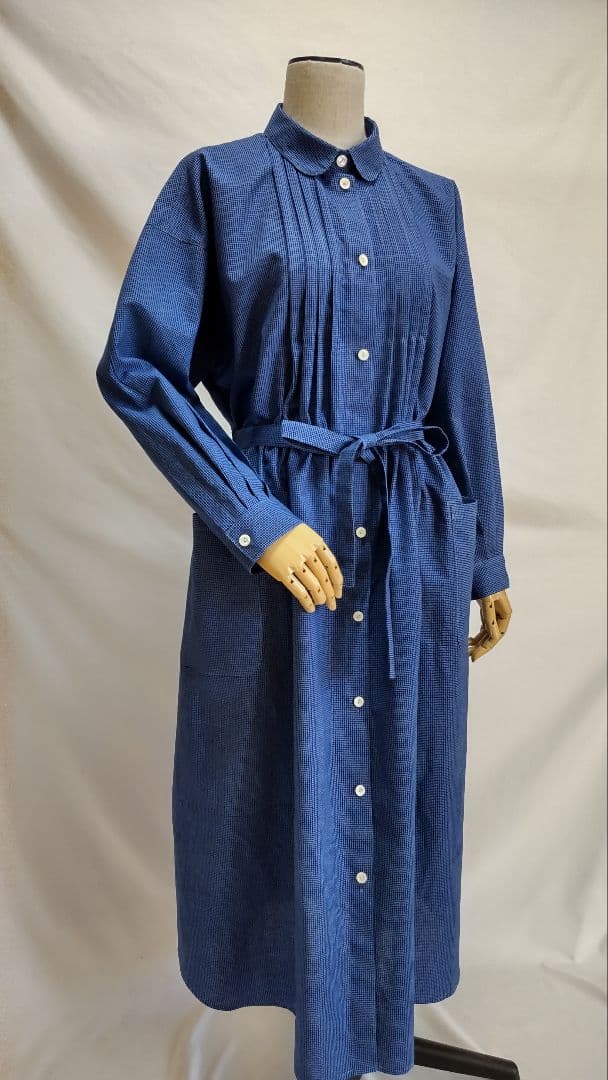 専用です❤本場奄美大島紬亀甲紋　トレンチコートと竺仙ゆかた地ワンピース