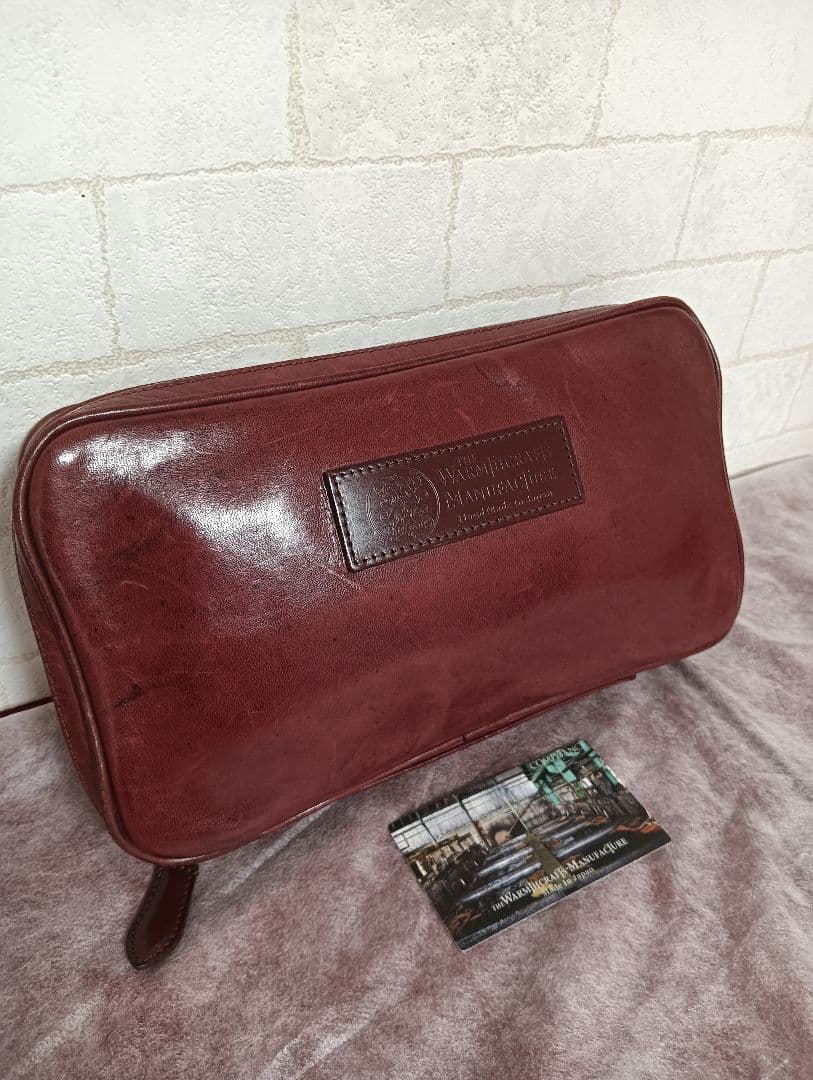 良品!ジ・ウォームスクラフツ マニュファクチャー馬革ホースハイド バッグ