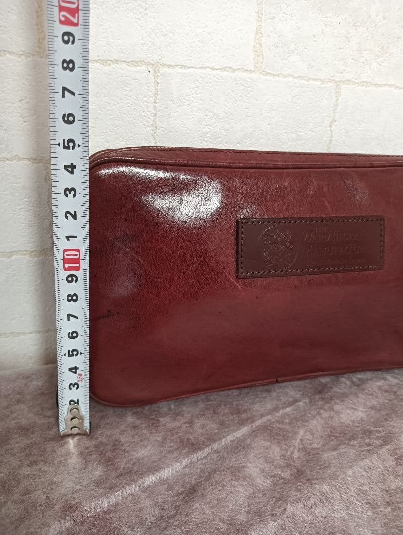 良品!ジ・ウォームスクラフツ マニュファクチャー馬革ホースハイド バッグ