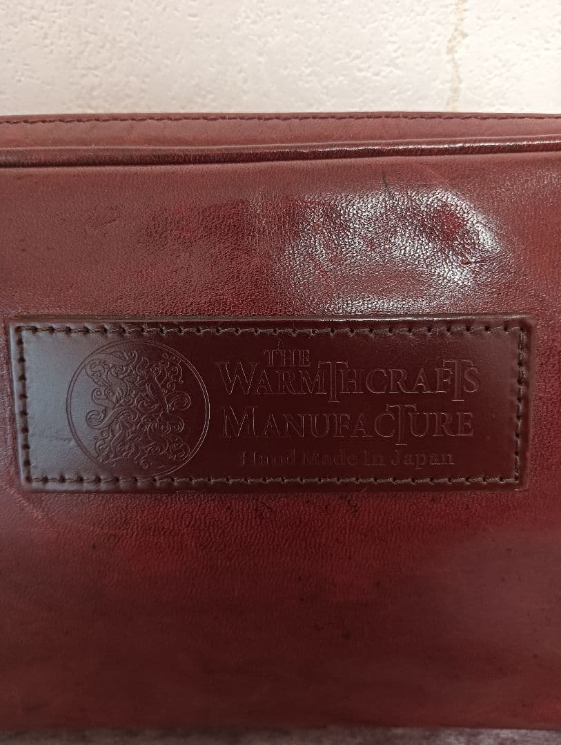 良品!ジ・ウォームスクラフツ マニュファクチャー馬革ホースハイド バッグ