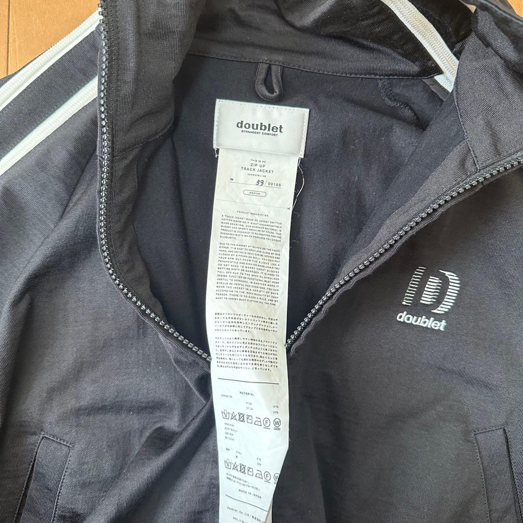 トップス doublet ZIP UP TRACK JACKET
