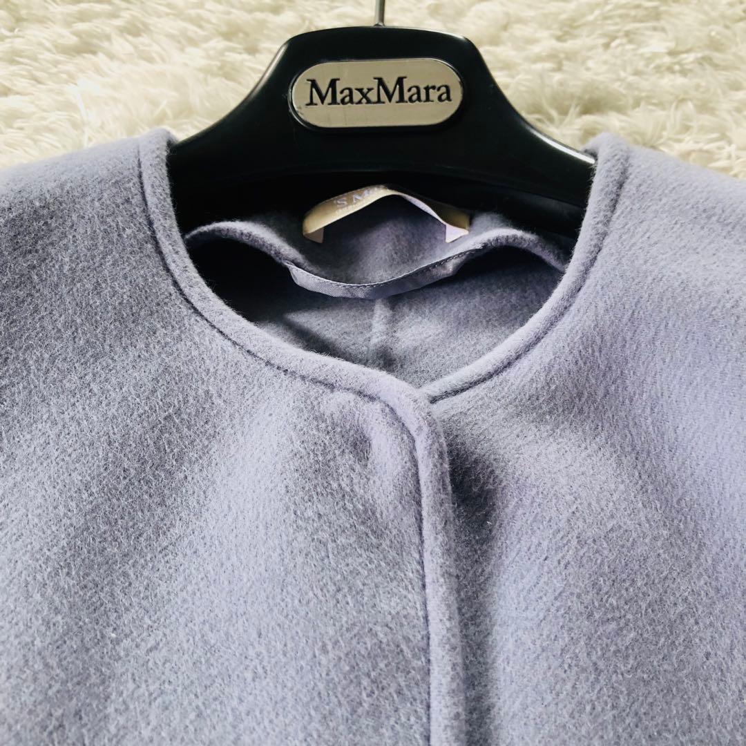 希少色✨美品 マックスマーラ クチートアマーノコート アンゴラ ラベンダー 38