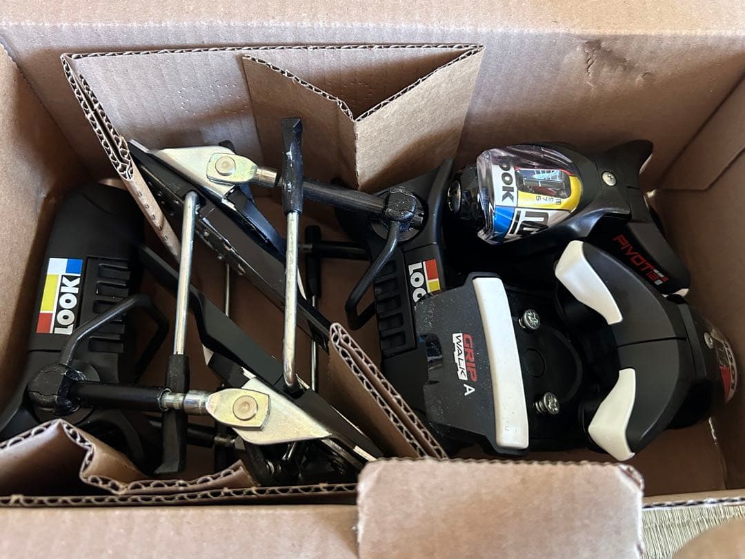 LOOK ルック P12-MR ビンディング　ブラック 75mm