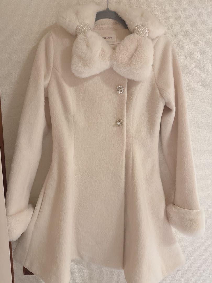 Rosé Museロゼミューズtippet set flare coatホワイト