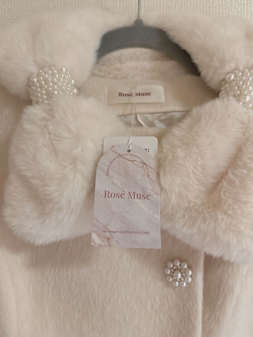Rosé Museロゼミューズtippet set flare coatホワイト