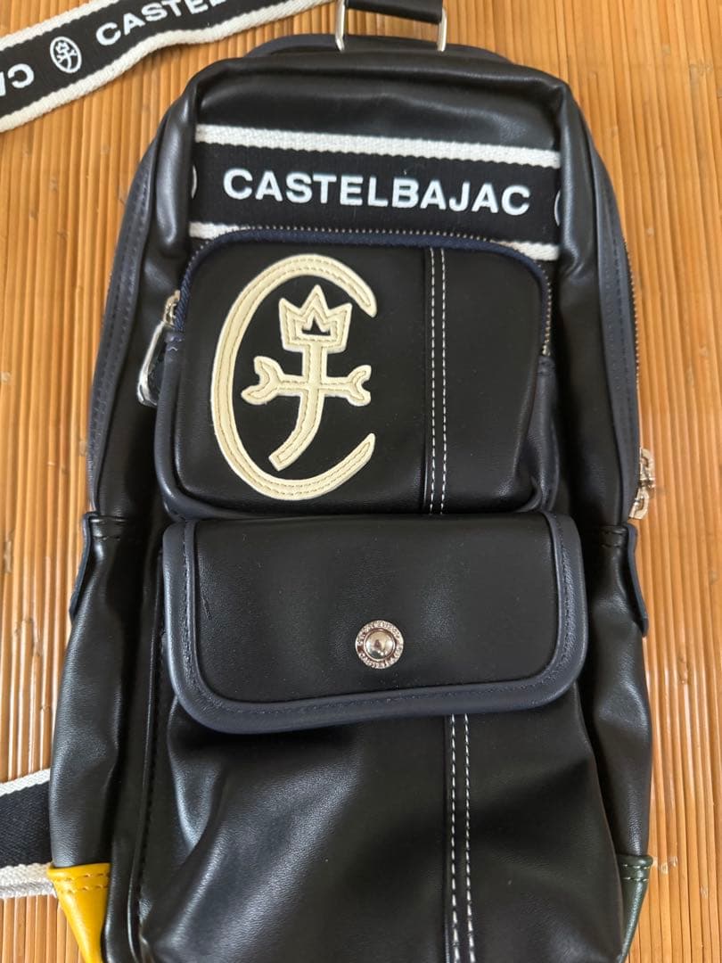 CASTELBAJAC ショルダーバッグ 黒