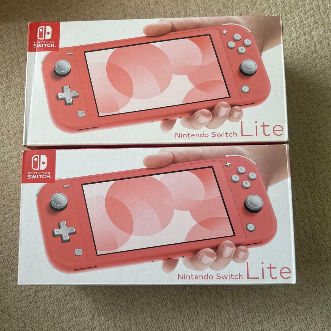 Nintendo Switch Lite コーラル 2台セット