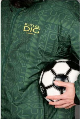 【新品未使用】ルースイソンブラ 中綿 昇華 ピステ ジャケット 緑 L パーカー