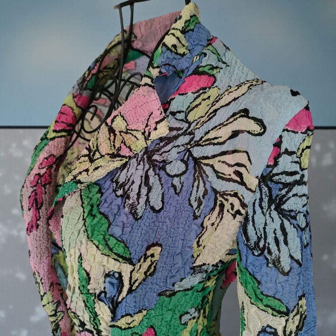 YUKI TORII インターナショナル Gプリーツ ジャケット マルチカラー