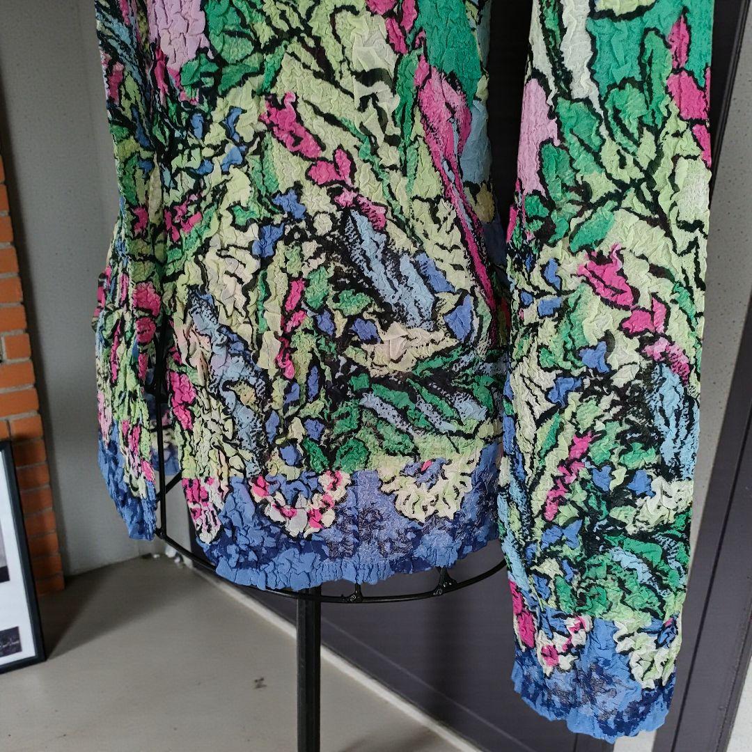 YUKI TORII インターナショナル Gプリーツ ジャケット マルチカラー