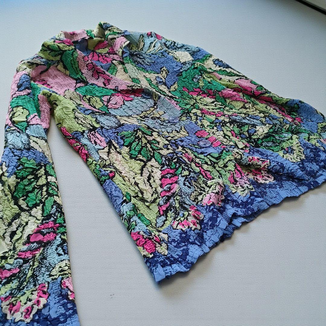 YUKI TORII インターナショナル Gプリーツ ジャケット マルチカラー