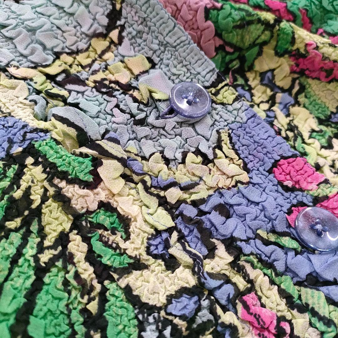 YUKI TORII インターナショナル Gプリーツ ジャケット マルチカラー