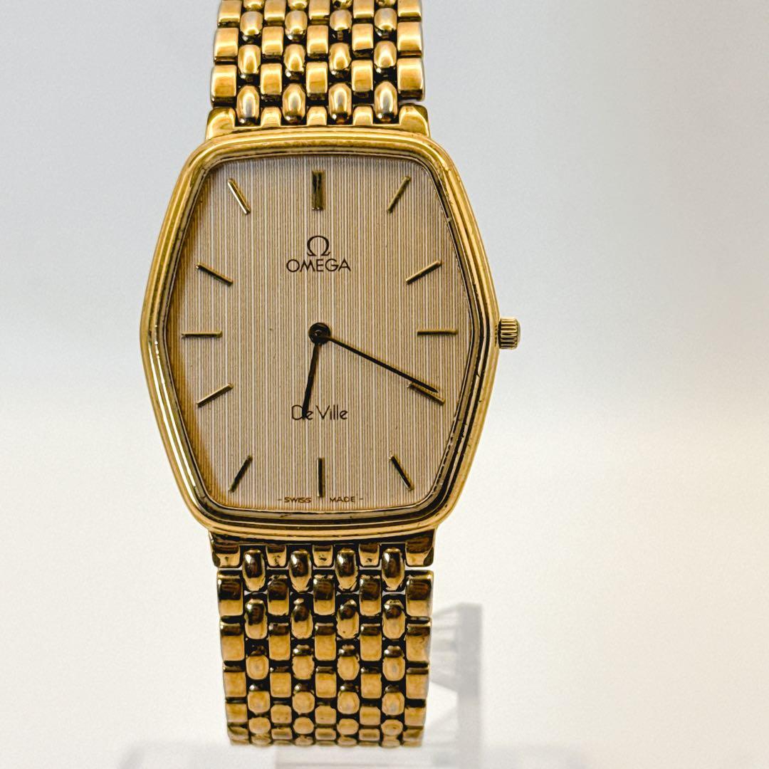 OMEGA De Villeオメガデビル クォーツ レディース 不動 137.6