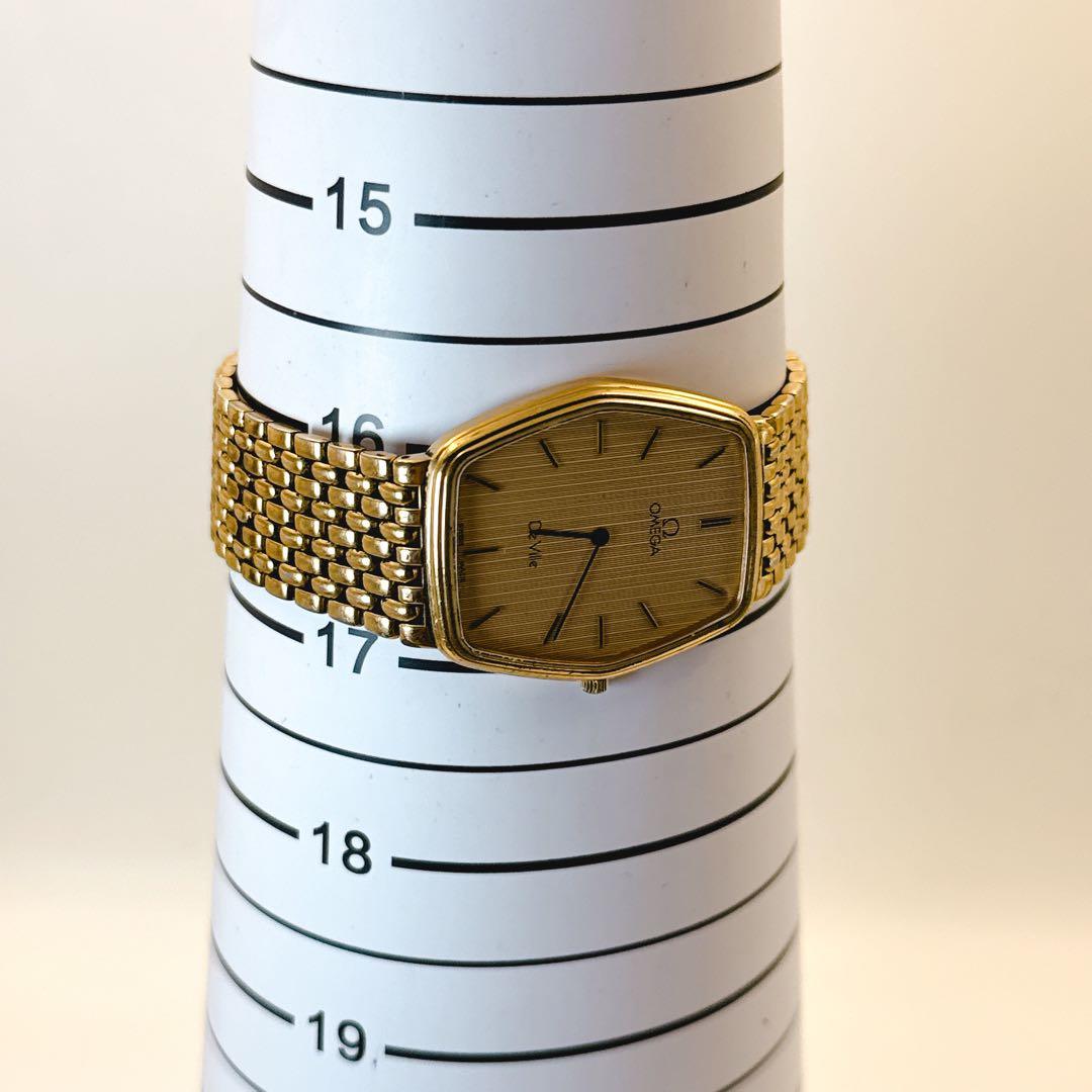 OMEGA De Villeオメガデビル クォーツ レディース 不動 137.6