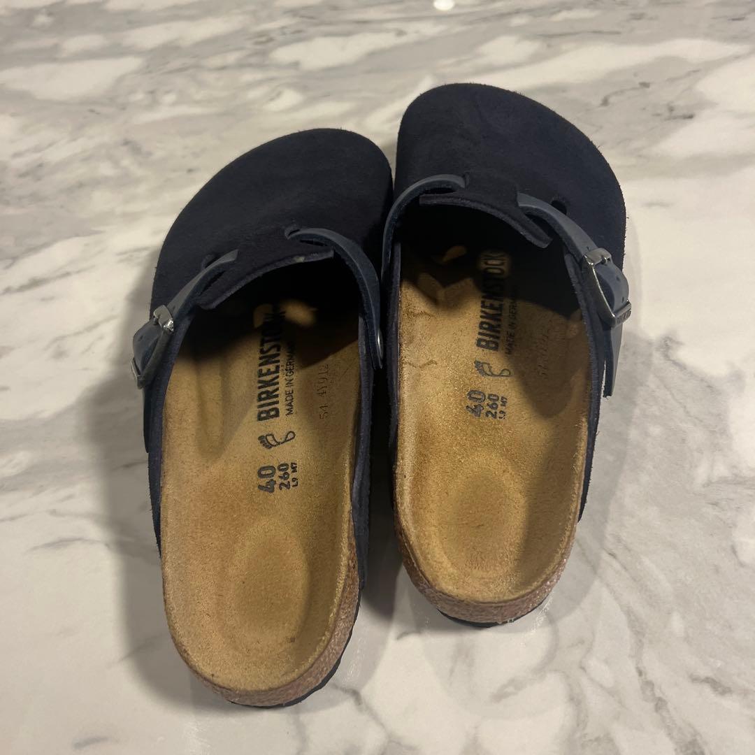 BIRKENSTOCK ネイビー サンダル 40