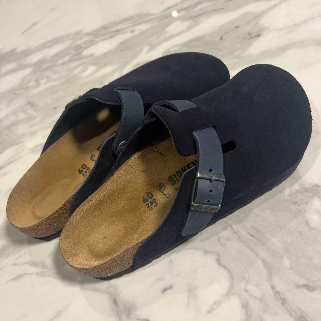 BIRKENSTOCK ネイビー サンダル 40