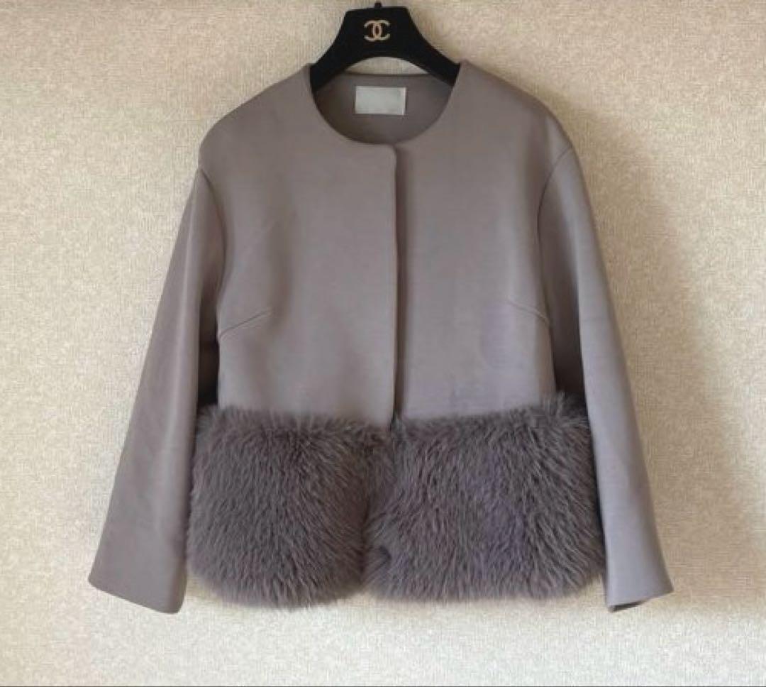 セルフォード裾ファーブルゾン　最終値下げ