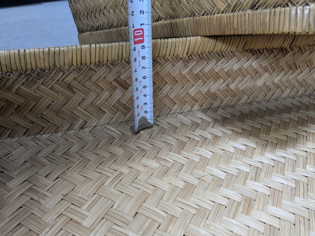 【昭和レトロ】 行李 2個セット 籠 古道具 アンティーク ヴィンテージ