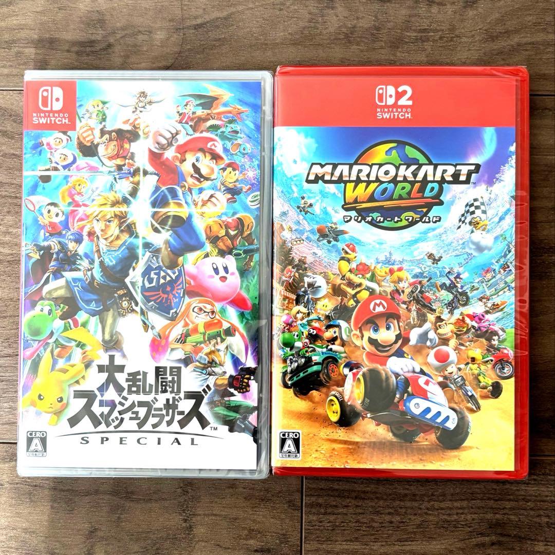 マリオカートワールド　大乱闘スマッシュブラザーズセット