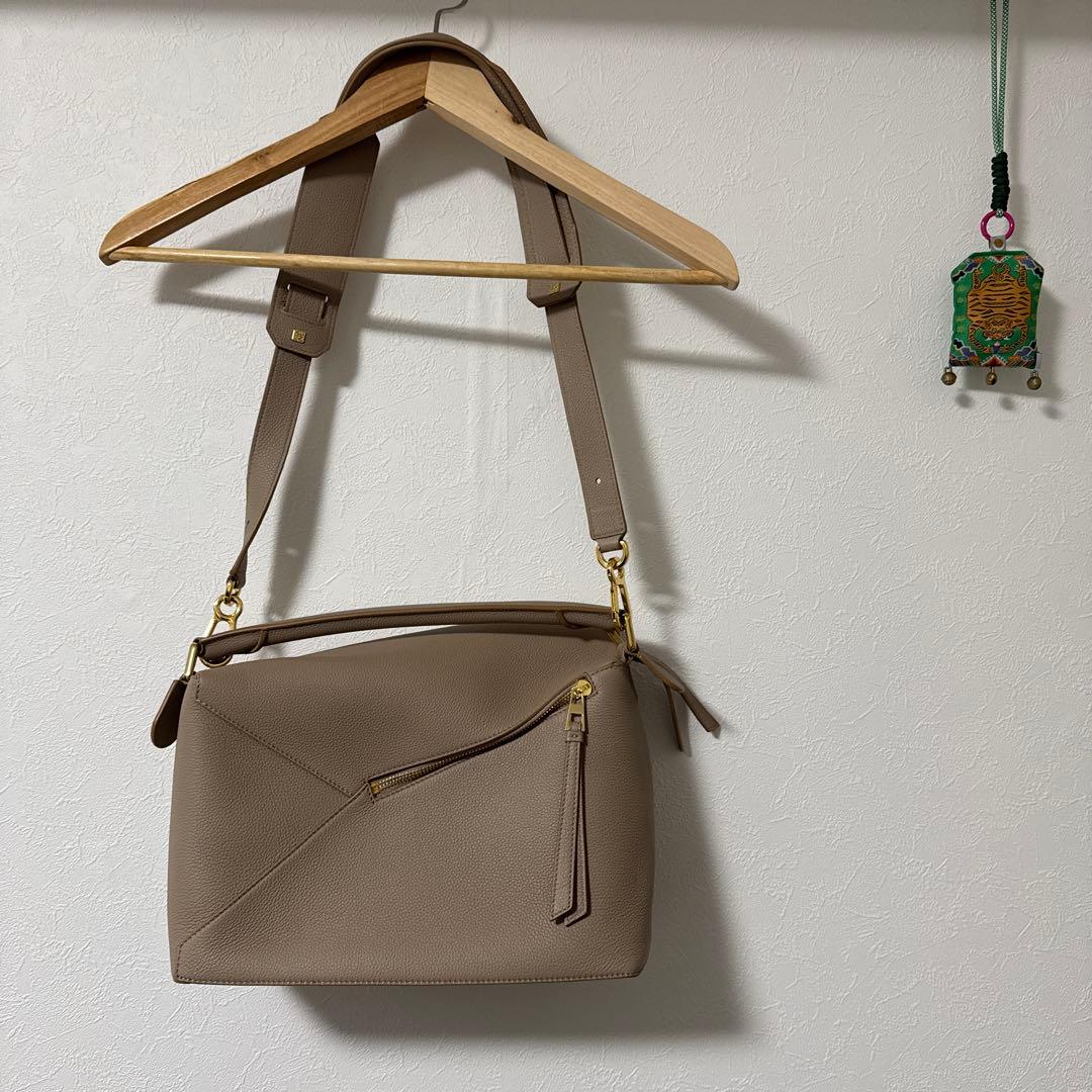 ✨【極美品】LOEWE ロエベ パズルバッグ スモール/ミディアム（サンド）