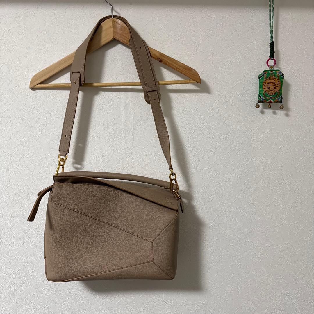 ✨【極美品】LOEWE ロエベ パズルバッグ スモール/ミディアム（サンド）