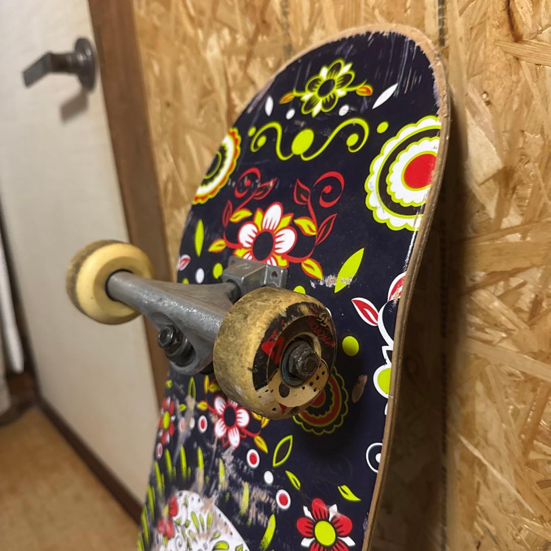 hydroponic スカルデザイン スケートボード