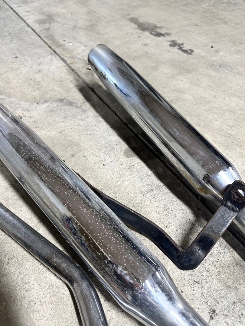 ハーレー エボ ソフテイル テーパードマフラー