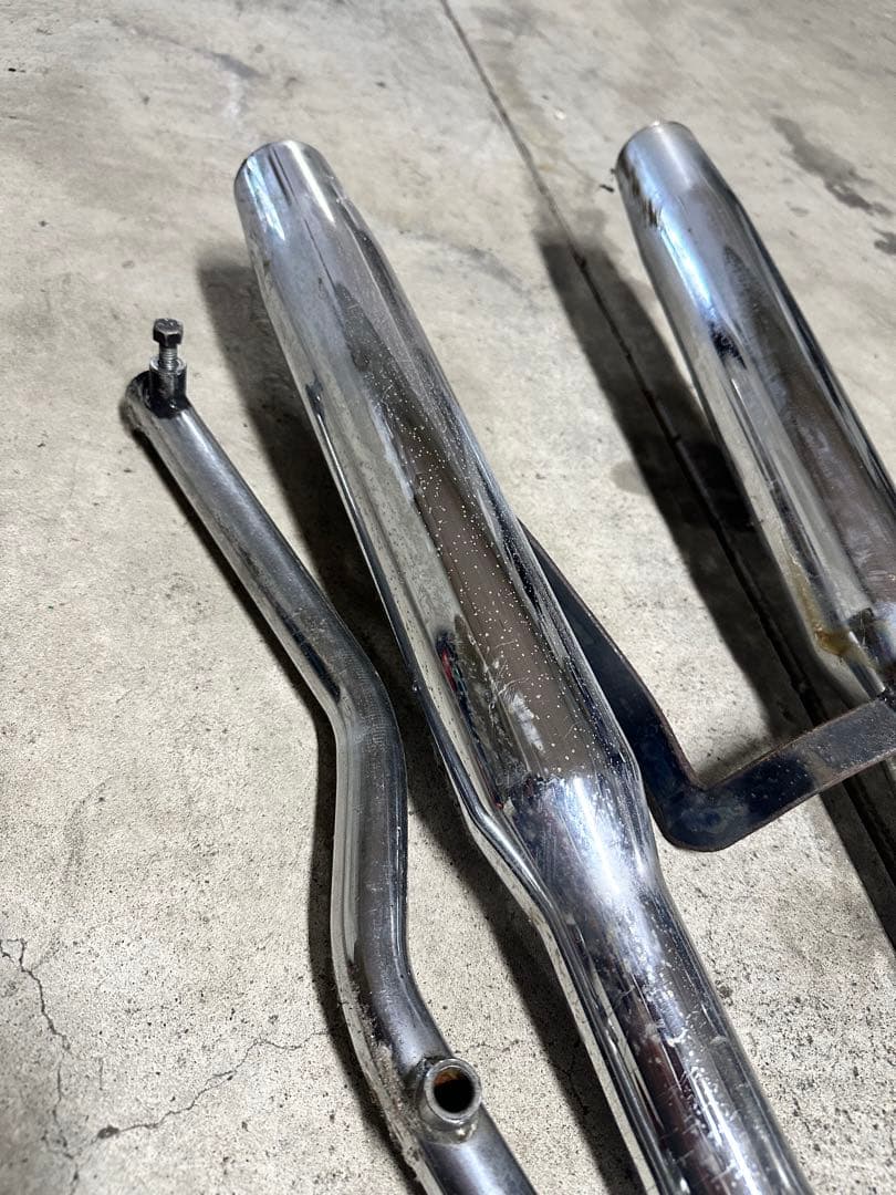 ハーレー エボ ソフテイル テーパードマフラー