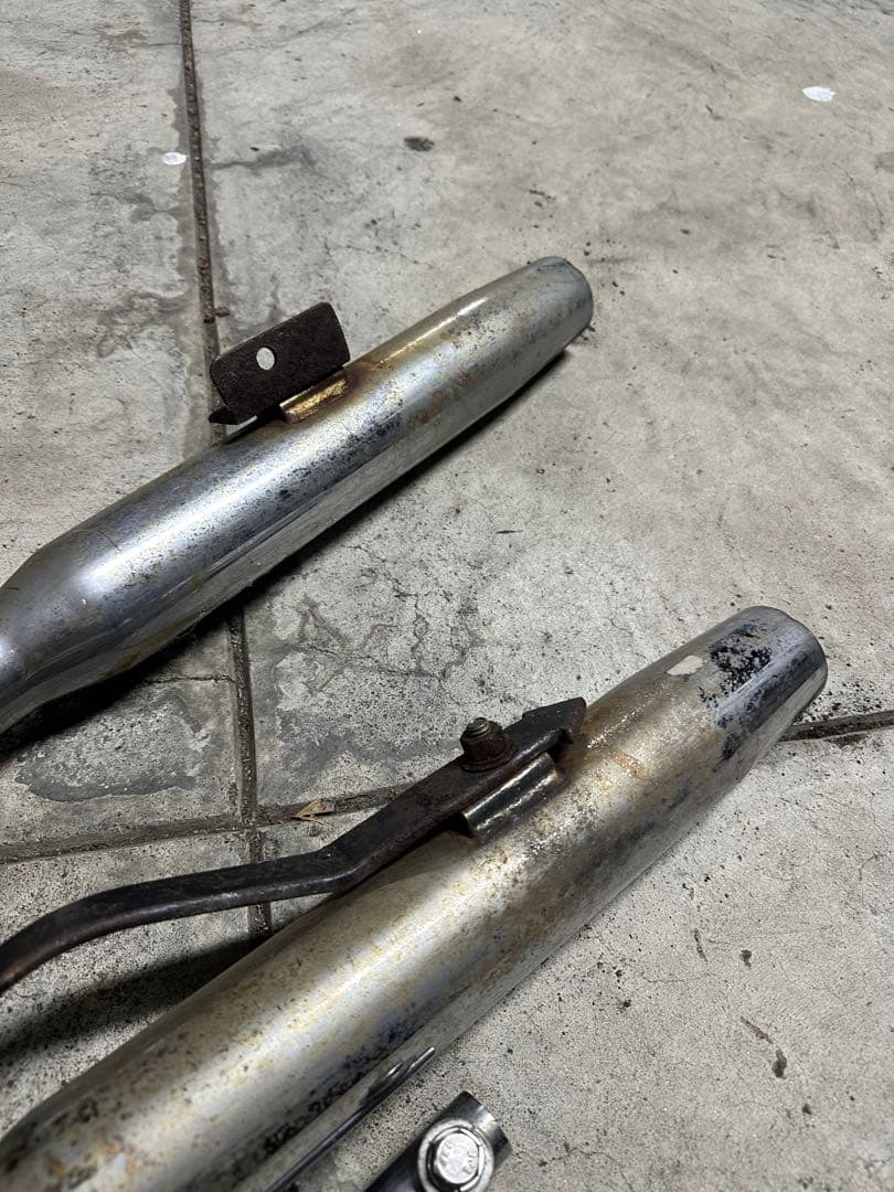 ハーレー エボ ソフテイル テーパードマフラー