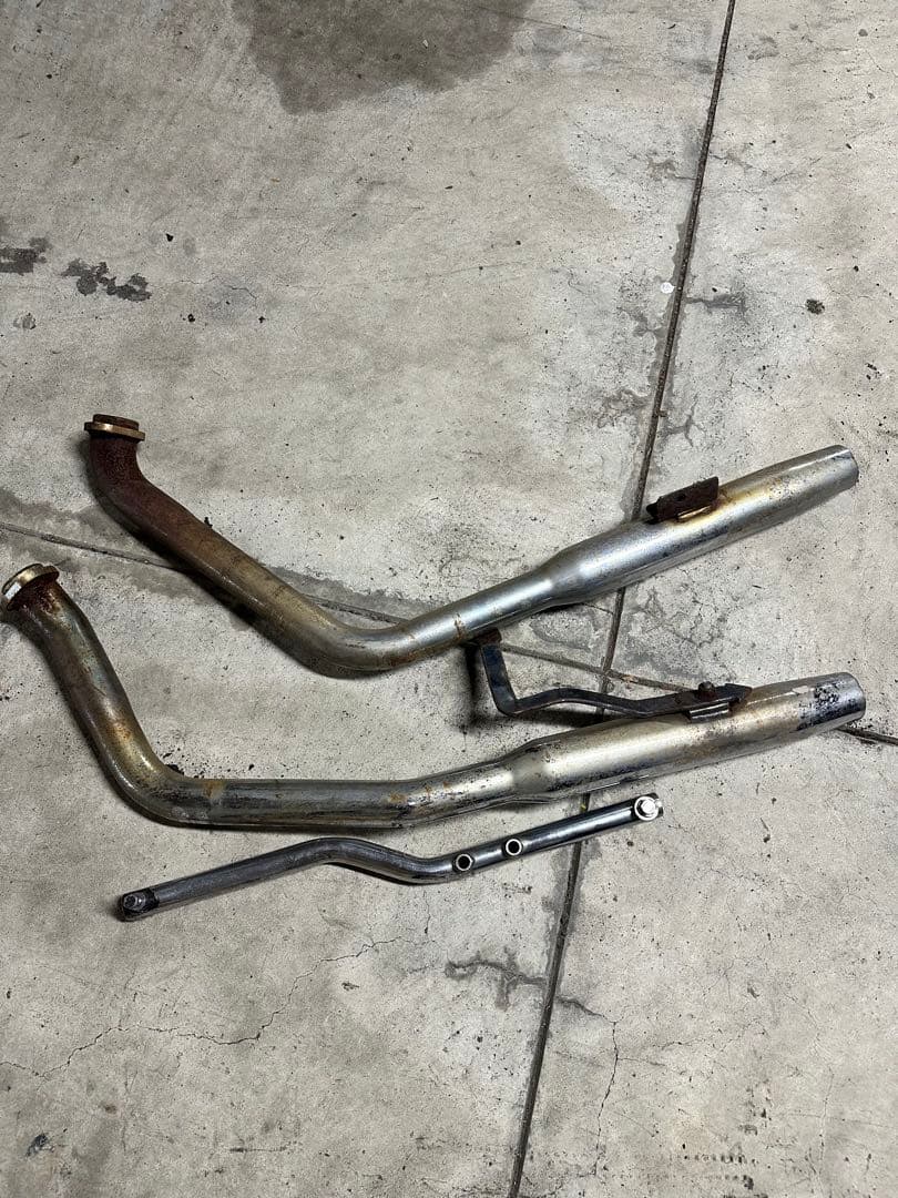 ハーレー エボ ソフテイル テーパードマフラー