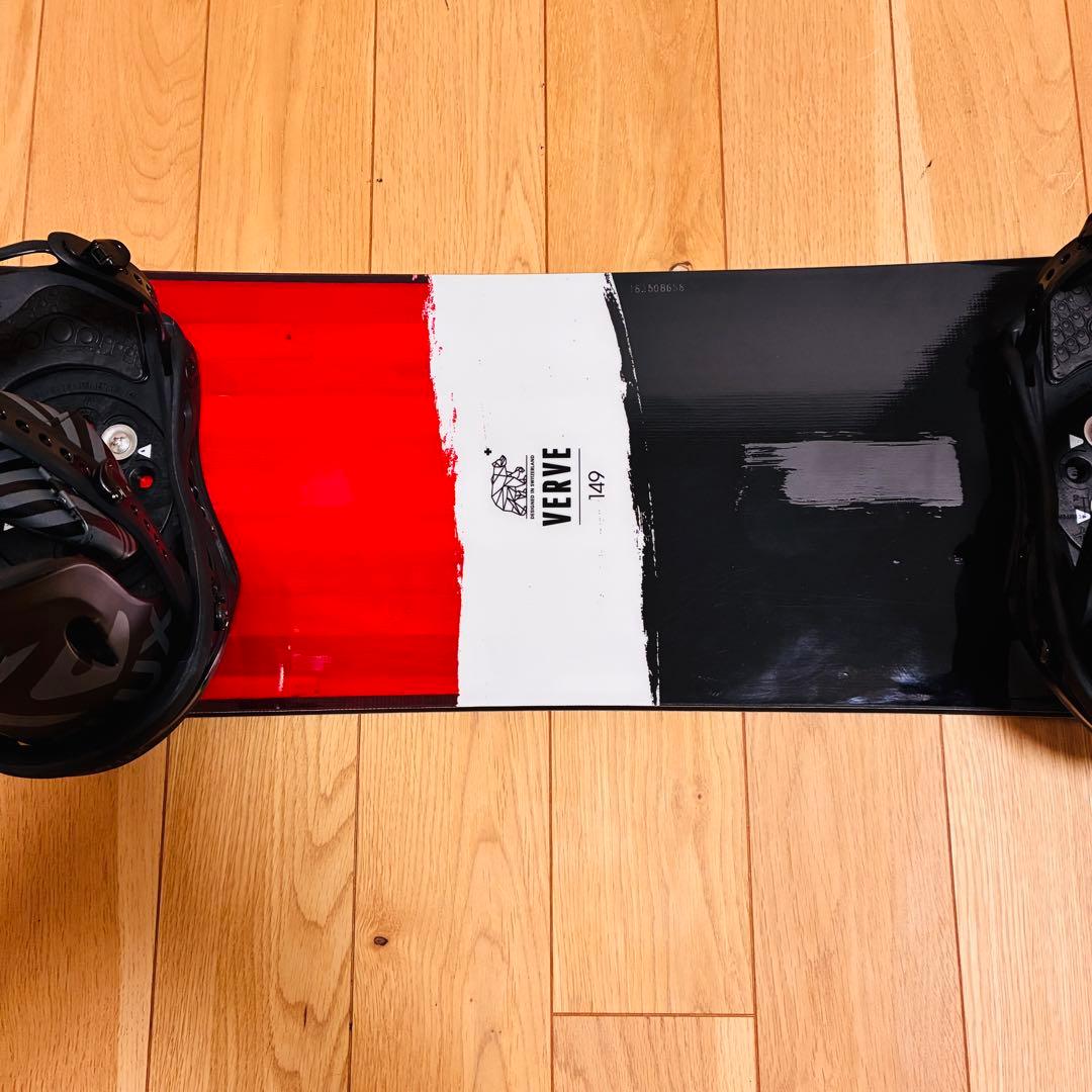 NIDECKER VERVE FLUX PR グラトリ スノーボード　セット