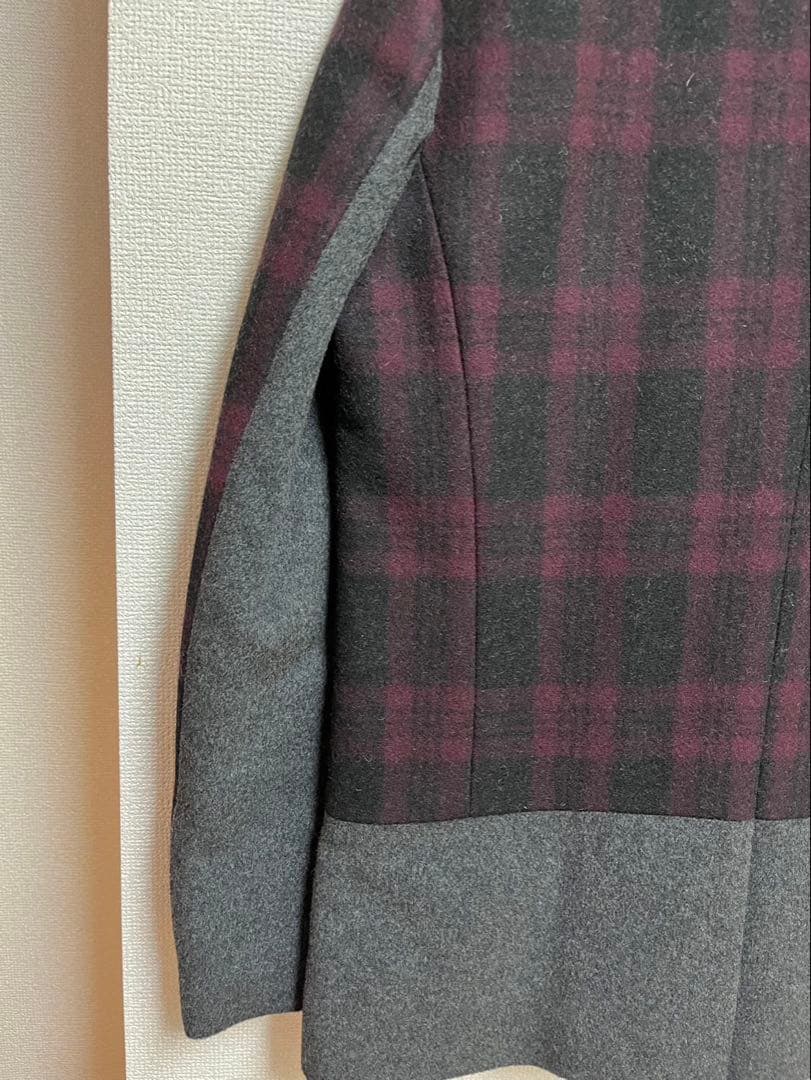 Paul Smith ピーコート ブロックチェック柄