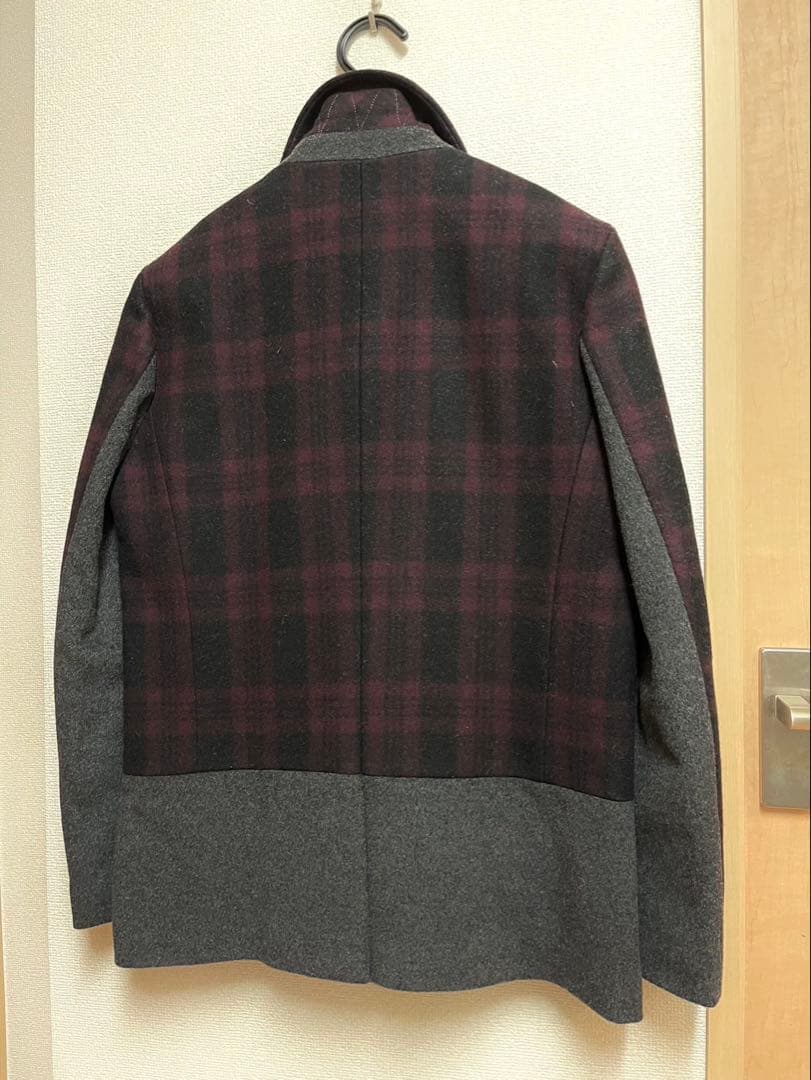 Paul Smith ピーコート ブロックチェック柄