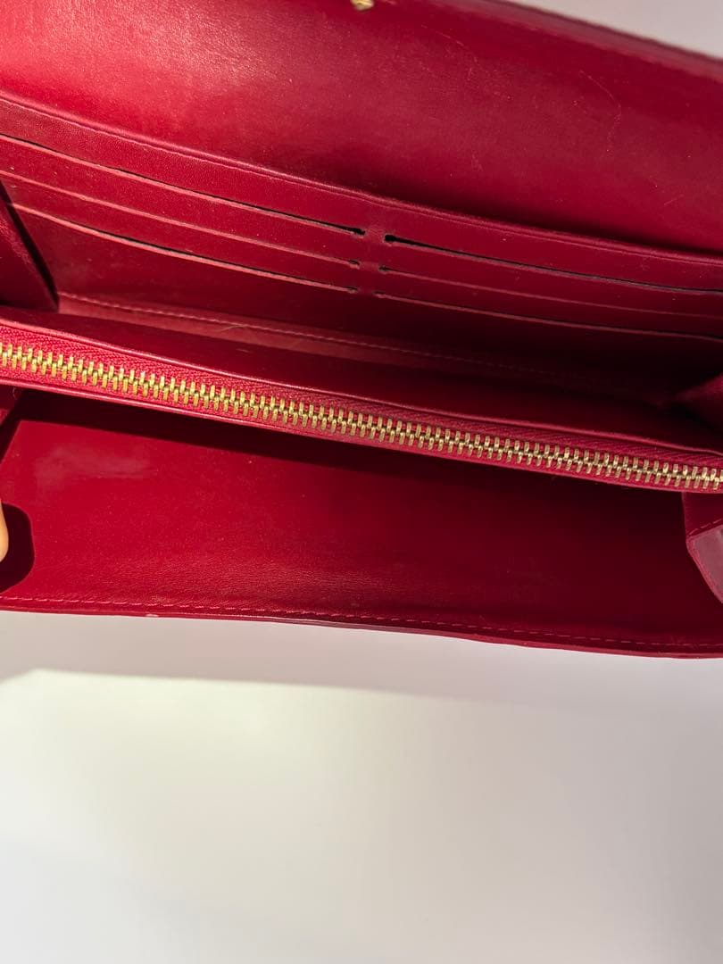 LOUIS VUITTON モノグラム　ヴェルニ　長財布