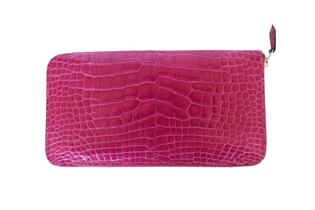 【中古美品】エルメス　アザップロング　ローズパープル【個人出品】