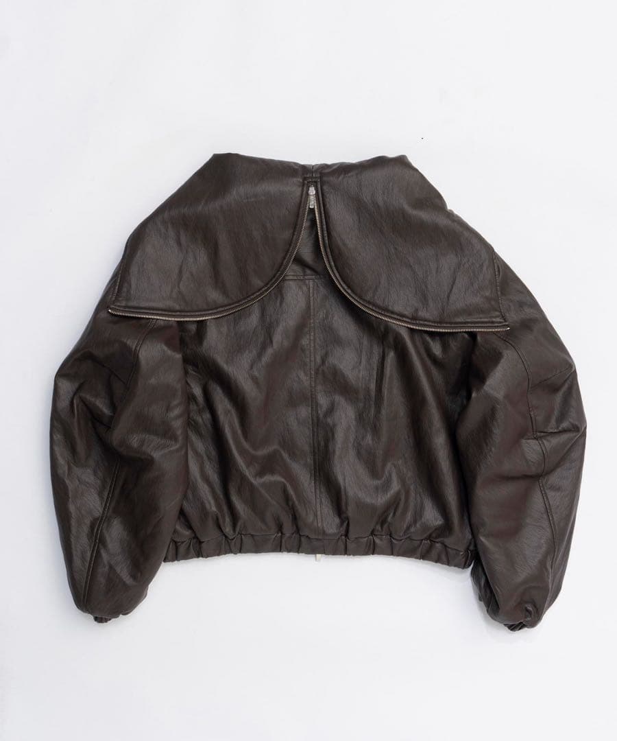 PRANK PROJECT フェイクレザーパテッドトラックジャケット