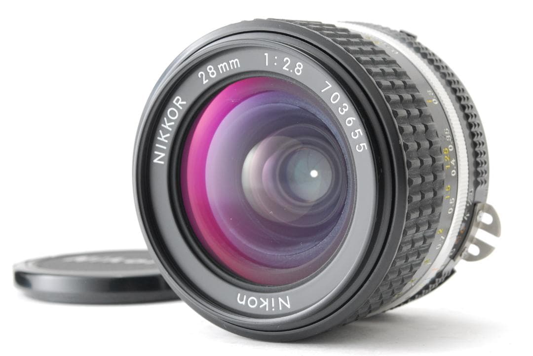 NIKKON NIKKOR Ai-s 28mm f/2.8 レンズ 23