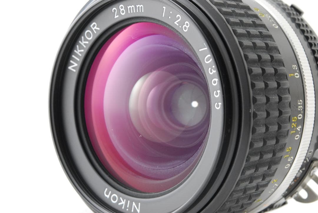 NIKKON NIKKOR Ai-s 28mm f/2.8 レンズ 23
