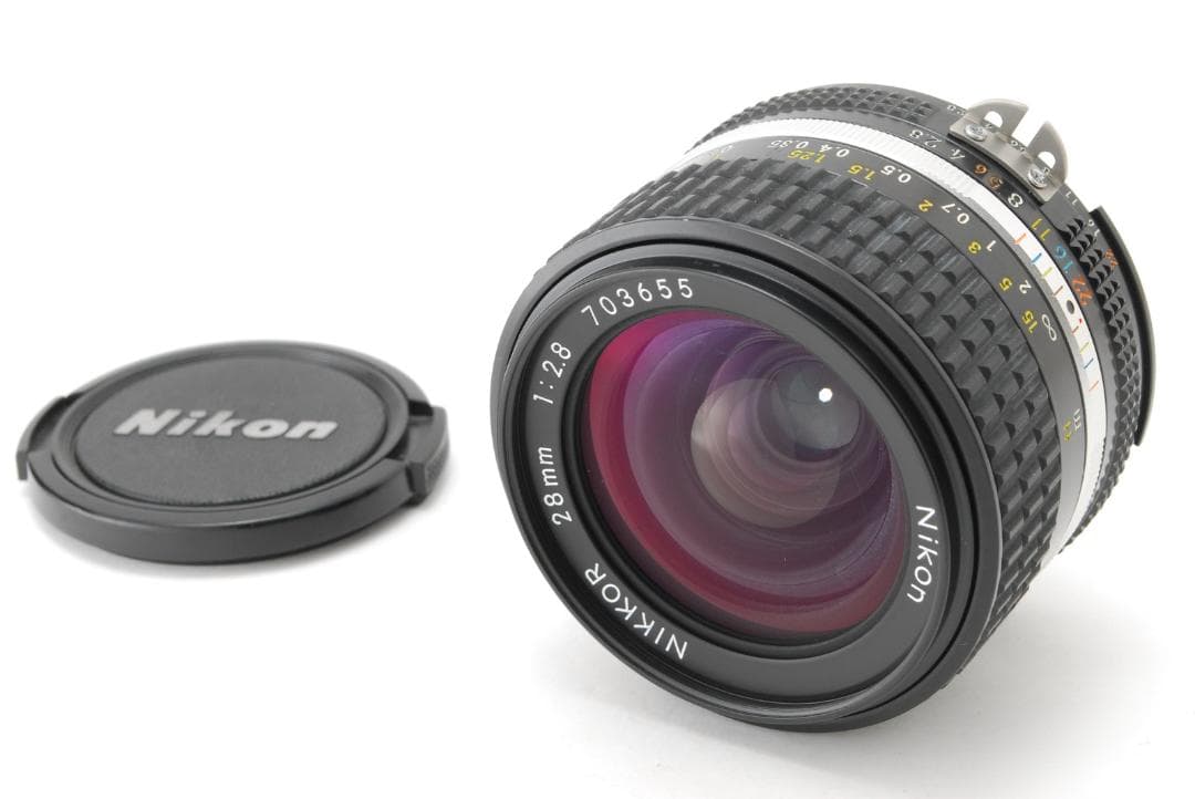 NIKKON NIKKOR Ai-s 28mm f/2.8 レンズ 23