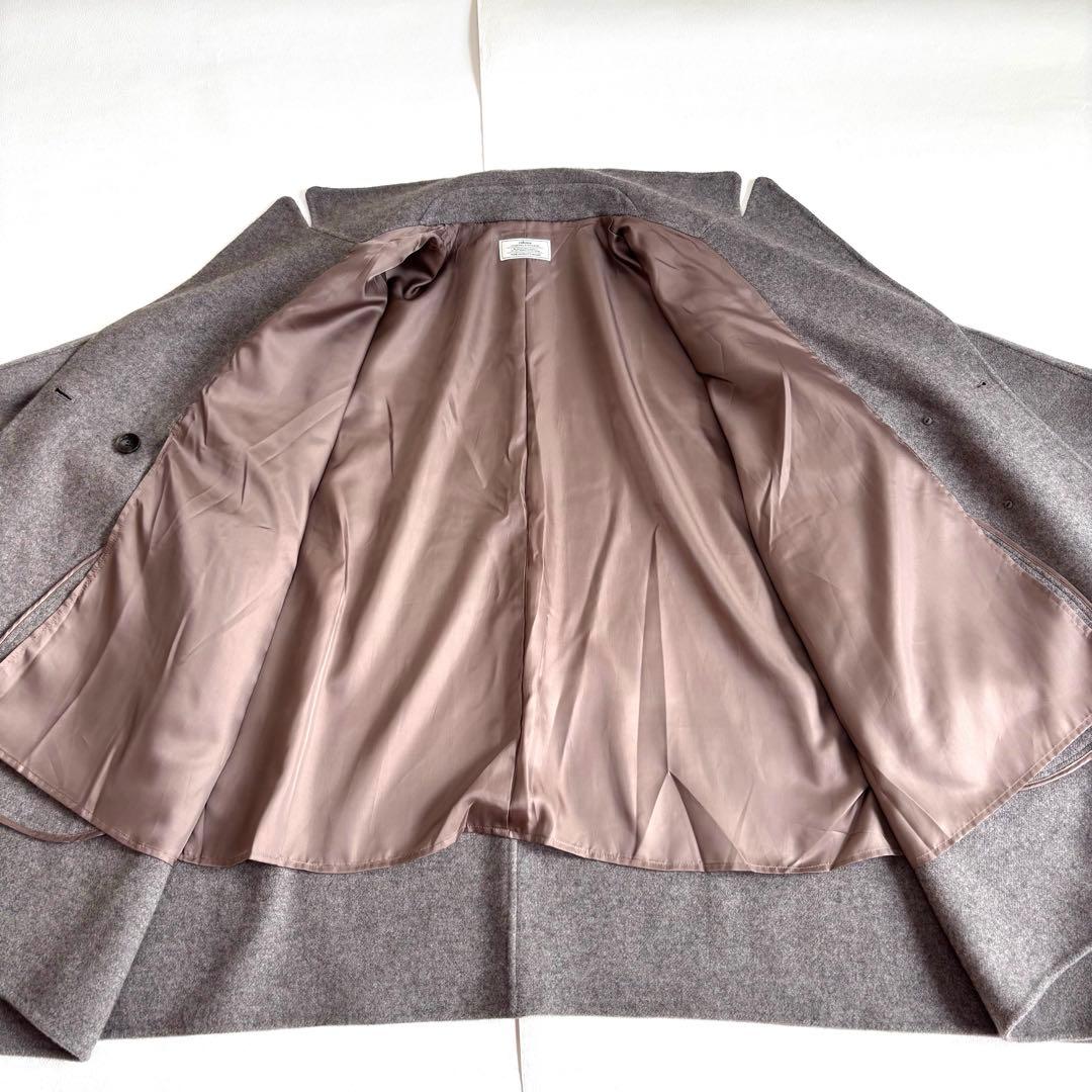 タグ付✨ジャーナルスタンダードレリューム　ピュアラムウールポンチョコート　ダブル