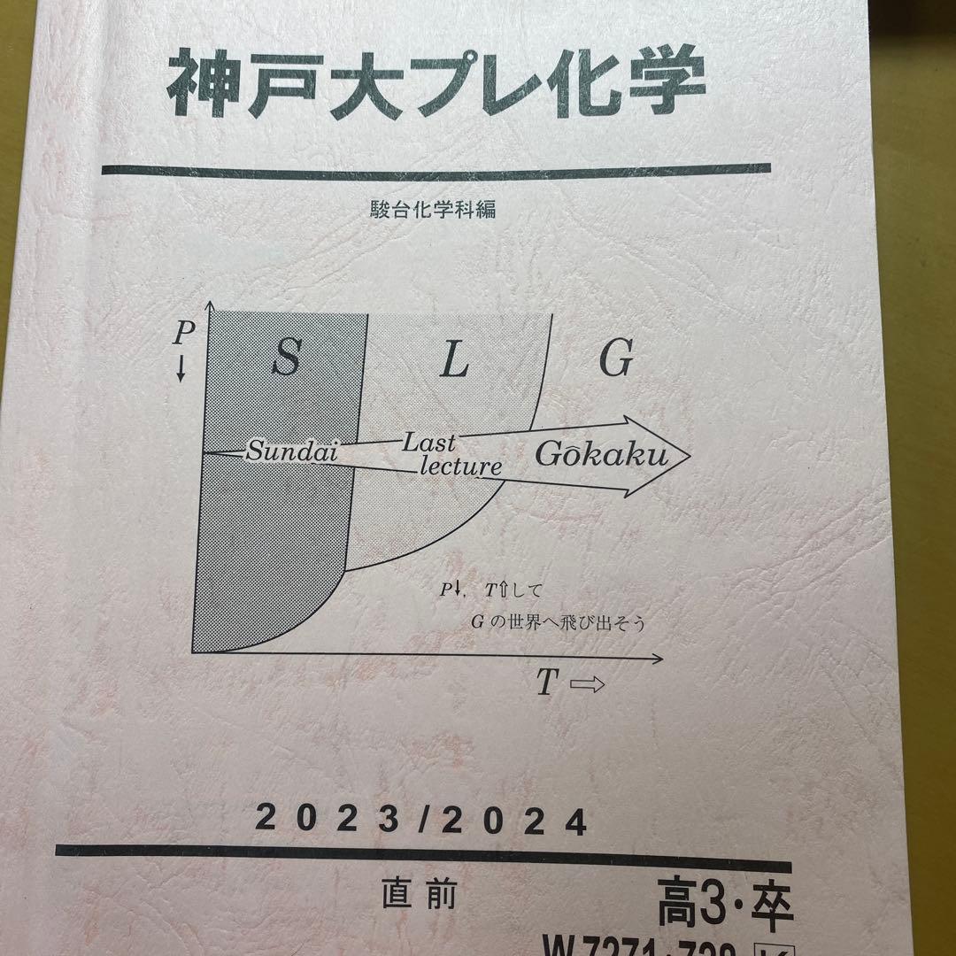 柏原　駿台　神戸大プレ化学 2023/2024 高3